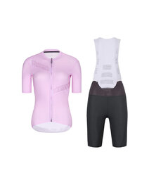 RIVANELLE maillot corto y pantalón corto - CRYSTELLE - antracita/rosa